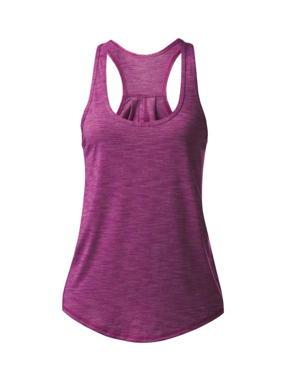 lululemon athletica Purple Melange Racerback Tank